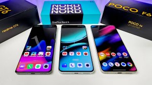 POCO F6 или OnePlus NORD 4 или Realme GT6 - Какой Смартфон Купить! Сравнение ПЛЮСЫ и МИНУСЫ