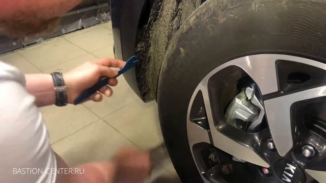 Установка сигнализации у дилера?