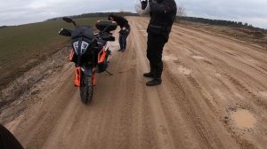 Поездка на карьер на Honda CBF 1000