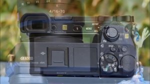 Sony Alpha A 6500 | Touchscreen tech