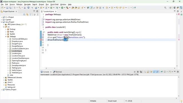 Selenium Java Locators | Locate WebElements