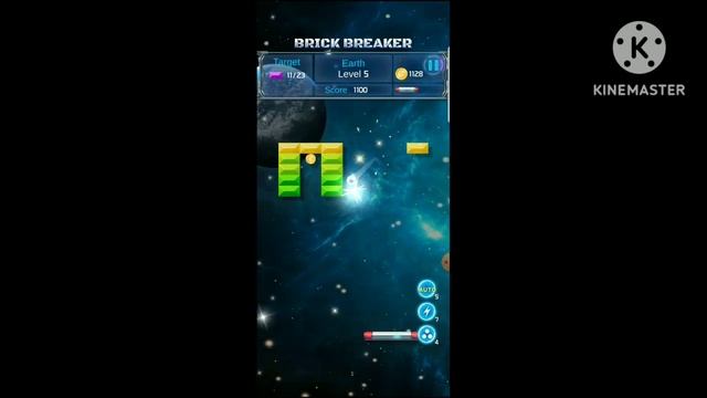 Brick breaker | screen record game |java levels смотреть онлайн