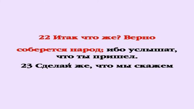 Видеобиблия. Деяния Апостолов. Глава 21