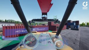 Interactive simulator | Интерактивный тренажёр - симулятор погрузчика ричстакера SANY SRSC45C30