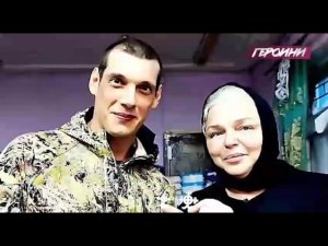 Героини. Везет бойцам помощь и слово Божие. Монахиня Евгения