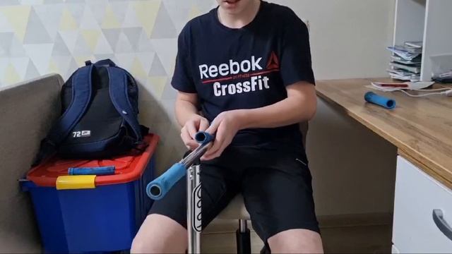 Как снять и одеть грипсы