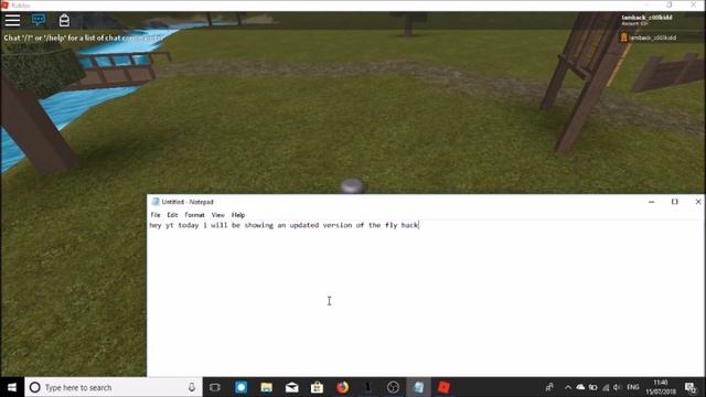 Roblox | Fly Hack | UPDATED смотреть онлайн
