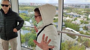 Солнце Москвы. 140м над ВДНХ. 6 мая 2023 г.