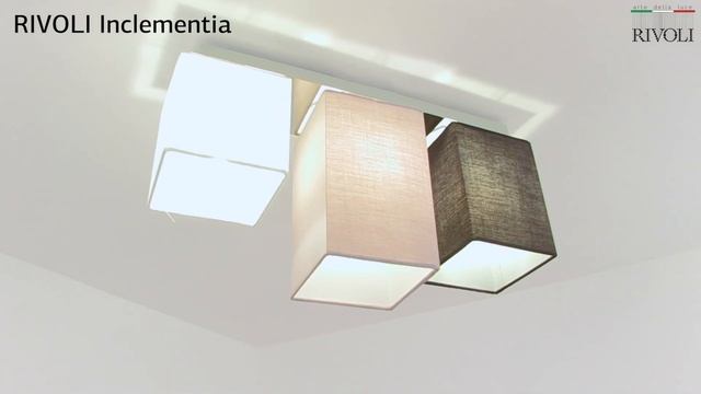 Светильник потолочный Rivoli Inclementia 3120-303 3 х Е14 40 Вт модерн для натяжных потолков смотреть онлайн