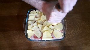 мясо, картофель, сыр и майонез в духовке картошка в духовке мясо в духовке