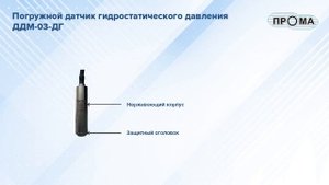 Погружной датчик гидростатического давления ДДМ 03  ДГ
