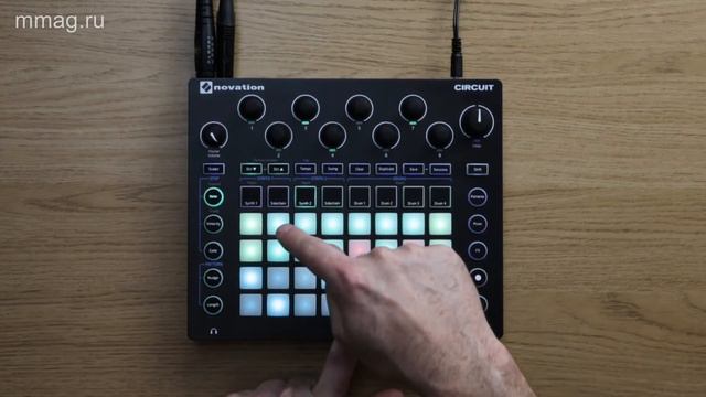 Novation Circuit - создание аккордовой цепочки
