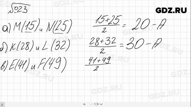 № 23 - Математика 6 класс Зубарева смотреть онлайн