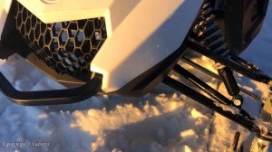 Выехали обкатать новый снегоход IRBIS SF200L сравниваем с Капитаном