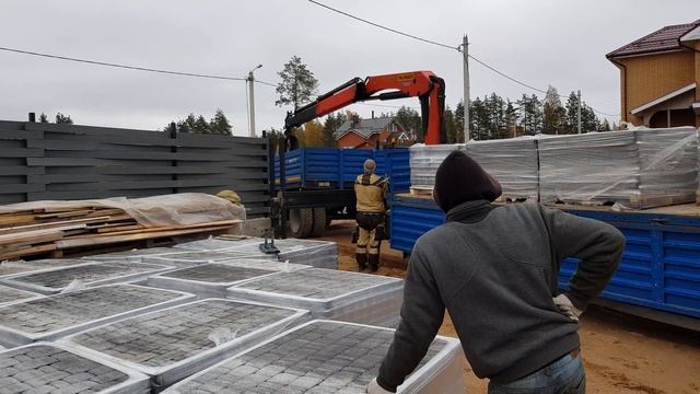 Доставка плитки 2 машина. смотреть онлайн