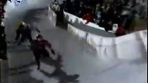 4к, слалом на коньках