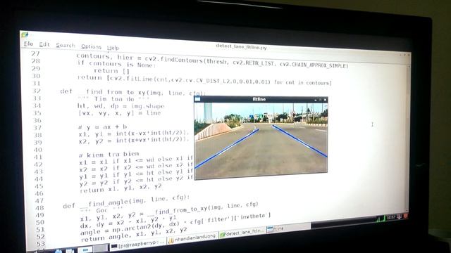Lane Tracking - OpenCV Python - Raspberry Pi смотреть онлайн