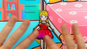 Paper Dolls Dress Up - Angels Rapunzel Mother & Daughter Princess Dress - Barbie Story & Crafts