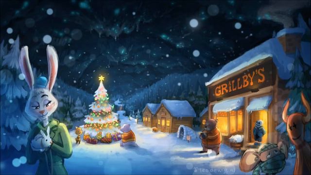 Undertale - Snowdin Winter Remix смотреть онлайн