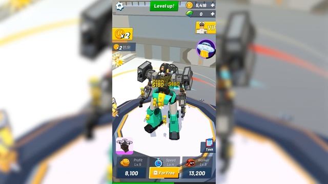 ЭВОЛЮЦИЯ РОБОТА ЧТОБЫ СОЗДАТЬ РОБОТА СВОИМИ РУКАМИ ДО КОНЦА В ИГРЕ IDLE ROBOT INC смотреть онлайн