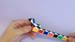 ПЕТУХ ? из змейки Рубика 24 элемента. Пошаговая инструкция как собрать птицу. Фигура № 51