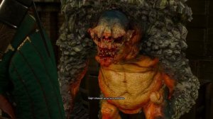Witcher III  Разговор с троллем Бартом