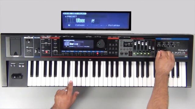 Roland Juno-Gi Sound Examples - Preset 1014 - Ubersaw смотреть онлайн