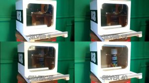 Сравнение зеркальных пленок из серии SILVER днем и ночью