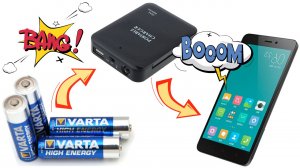 ⚡ POWERBANK НА ПАЛЬЧИКОВЫХ БАТАРЕЙКАХ ФОРМАТА АА ИЗ КИТАЯ С АЛИЭКСПРЕСС