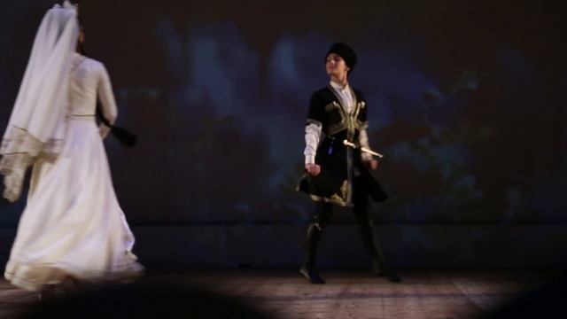 Ансамбль "Геба" . Парная лезгинка смотреть онлайн