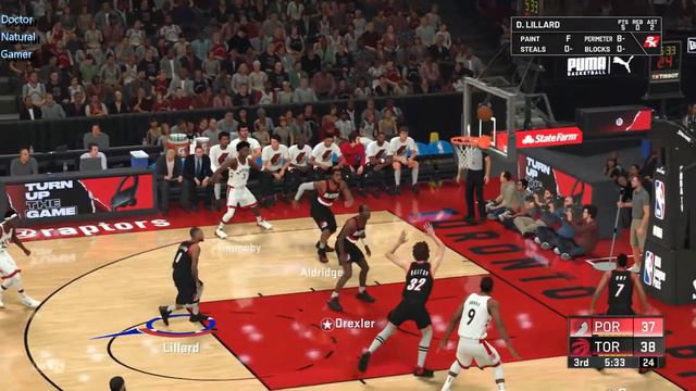 NBA 2K20 - PORTLAND :TORONTO - FULL MATCH - NBA 2K VIDEO смотреть онлайн