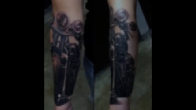 60 Motorcycle Tattoos For Men смотреть онлайн
