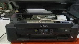 Printer Epson L ทุกรุ่น (ล้างหัวพิมพ์ ปริ้นเทสหัวพิมพ์) ไม่ต้องต่อคอมพิวเตอร์