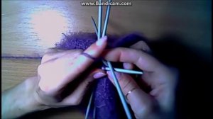 Шапка с ушками,шапка кошка для детей-мастер класс.Детская котошапка спицами