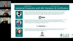 TIPE Industry - Panel: Industrial Production with AM - Standards & Cerfification