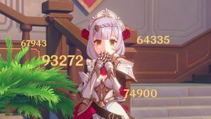 [Genshin Impact 2.3] НОЭЛЛЬ ПОТЕКЛА... (12 бездна фул ран)