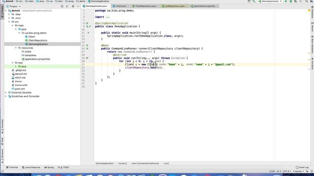 Создание веб приложения на Java + Spring Boot смотреть онлайн