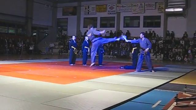 sin moo hapkido demo - team chung do rekem Steven kick смотреть онлайн