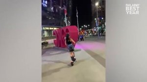 Приколы скейт паркур 001