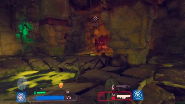 Геймплей Doom VFR (Oculus Quest 2)