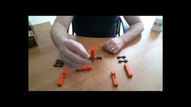 Деревянная головоломка 91146 от компании ЭВРИКА, её решение.