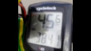Максималка на веломопеде с велодвигателем ф 80 По ровнине .