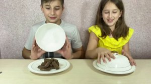 ЧЁРНО-БЕЛЫЙ ЧЕЛЛЕНДЖ! ЧЕРНАЯ VS БЕЛАЯ ЕДА!