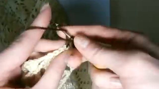 3 Как связать простой бактус, обвязка края