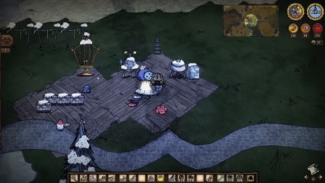 ВЫЖИВАНИЕ в БЕСКОНЕЧНОЙ ЗИМЕ в Don't Starve Together