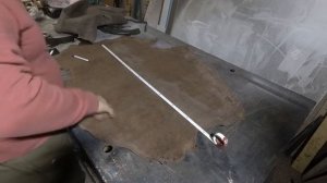 Шью кожаный фартук для мастерской своими руками. Часть 1