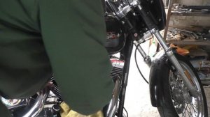 Выхлоп Screamin Eagle Street Performance и нулевик Arlen Ness_ HD Dyna FXDL