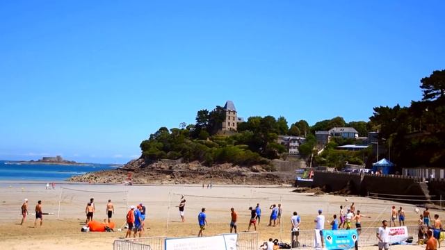 Динар, Бретань, Франция. Dinard, Bretagne, France. Французский язык от Eugène Sev.