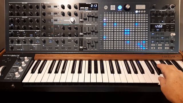 Lucky Man - Cover Moog Solo - Arturia MatrixBrute смотреть онлайн
