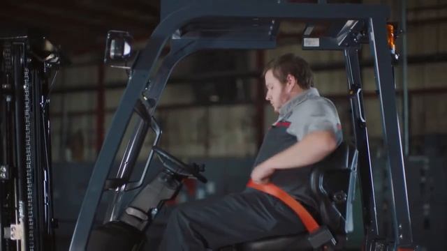 Toyota 8FBCU Cushion Tyre Battery Electric Forklift смотреть онлайн